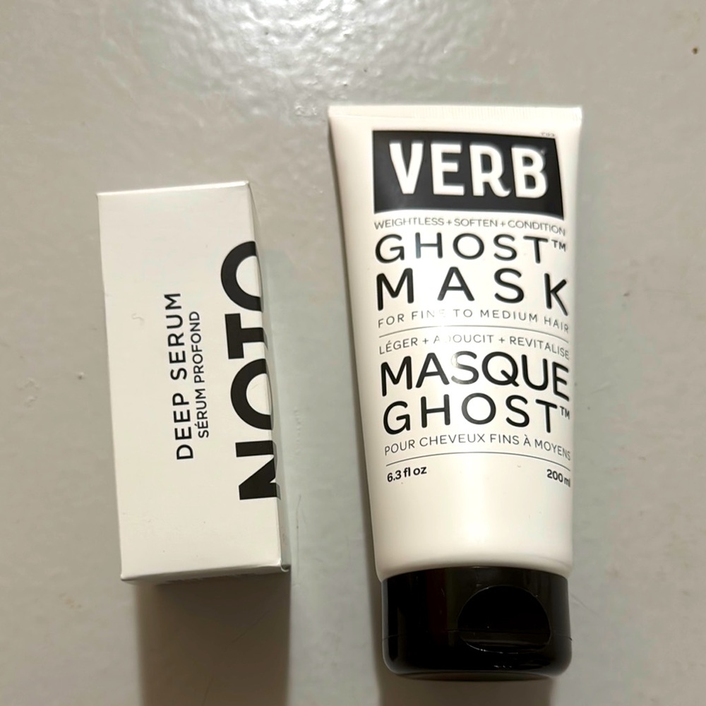 Verb Ghost Mask and Noto Deep Serum Set (new)
